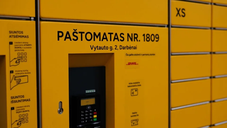 Paštomatai veržiasi į Lietuvos kaimus, ar mažosios gyvenvietės taps nauju siuntų centru?