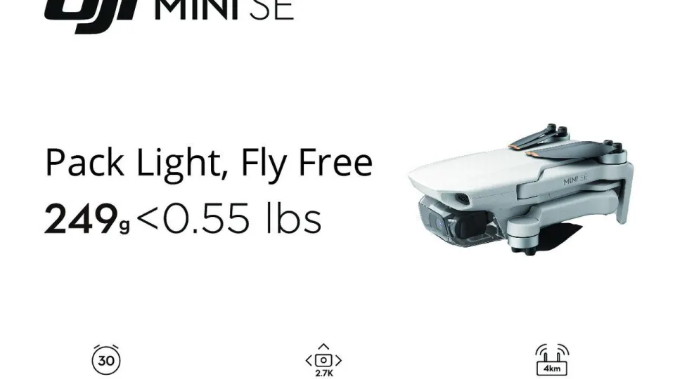 DJI gali nustebinti nauju produktu: netrukus pasirodys itin pigus „Mini SE“ dronas