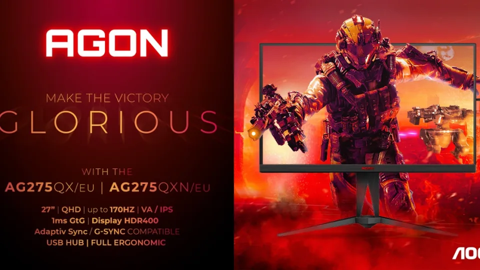 AGON pristatė penktos kartos žaidimų monitorius: dvi naujienos, kurios nustebins „Fast IPS“ ir „Fast VA“ panelėmis