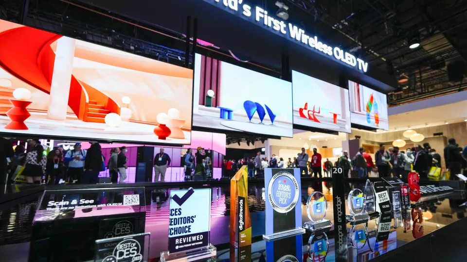 Las Vegase vykusioje technologijų parodoje – LG triumfas: pelnė rekordiškai daug apdovanojimų