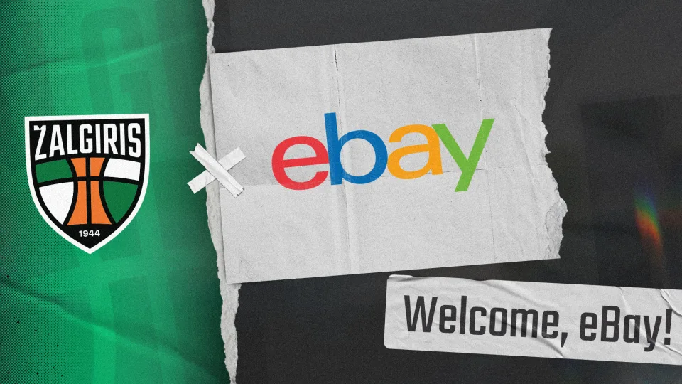 Kauno „Žalgiris“ suvienijo savo jėgas su „eBay“: kartu su pasauline e.prekybos platforma sieks paremti mažų ir vidutinių įmonių (MVĮ) augimą