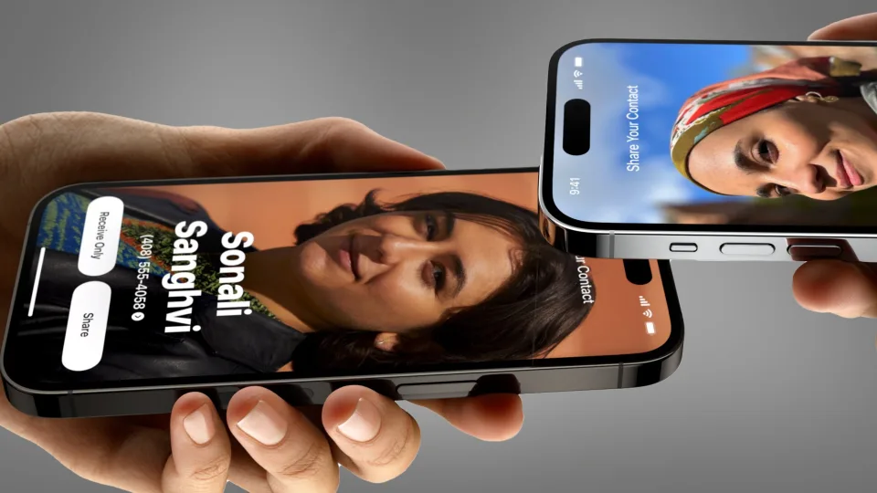 „NameDrop“ funkcija leidžia greitai ir patogiai pasidalinti kontakto informacija, tačiau kaip ją išjungti? Atsakymas pateikiamas čia