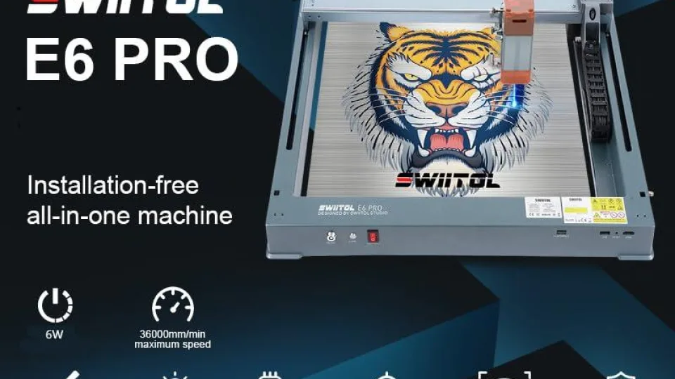 Puiki proga įsigyti itin kokybiškas lazerines graviravimo stakles: pasaulinio lygio gamintojo produktas dabar parduodamas vos už 179 eurus, nepraleiskite progos!