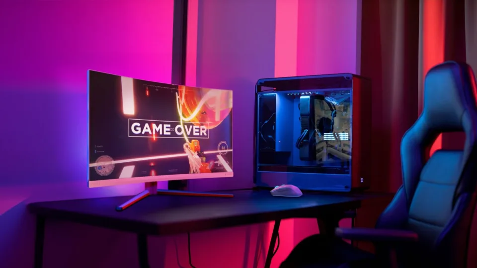 „Philips“ pristato du išskirtinius „Evnia“ serijos žaidimų monitories: lenkti „Fast VA“ ekranai, dirbtinio intelekto patobulintas „Ambiglow“ ir gilus įsitraukimas į žaidimus