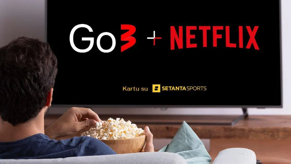 Šventiniam laikotarpiui artėjant - tūkstančius Lietuvos žmonių pasiekė geros naujienos: „Go3“ sutarė dėl strateginės partnerystės su „Netflix“