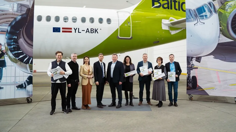 „airBaltic“ praneša, kad sėkmingai baigti statyti ir pradėti eksploatuoti du orlaivių angarus: pastatyti taip, kad juose būtų įrengtos didelio funkcionalumo techninės priežiūros patalpos