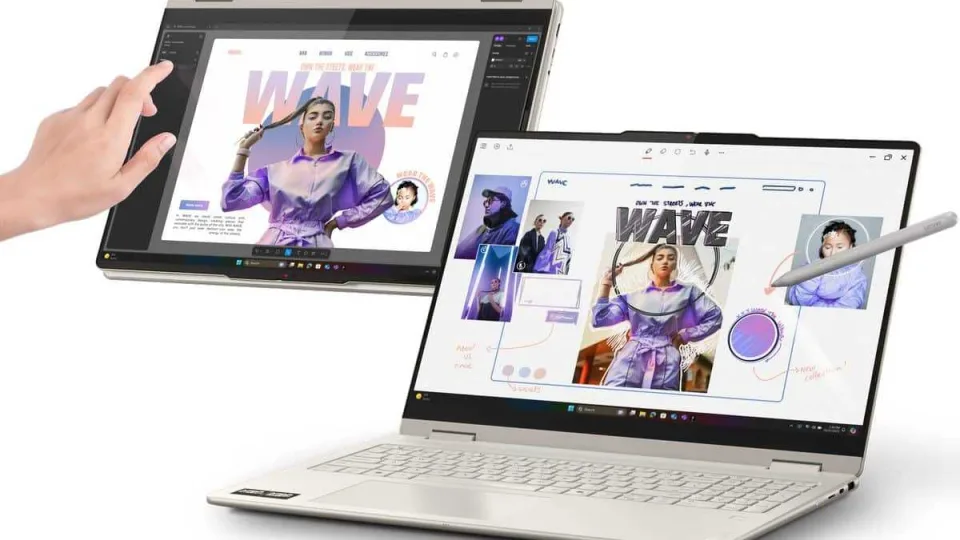 Oficialiai pristatytas naujasis „Yoga 7“ serijos nešiojamas kompiuteris su 2.8K raiškos ekranu ir „Ryzen AI“ procesoriumi