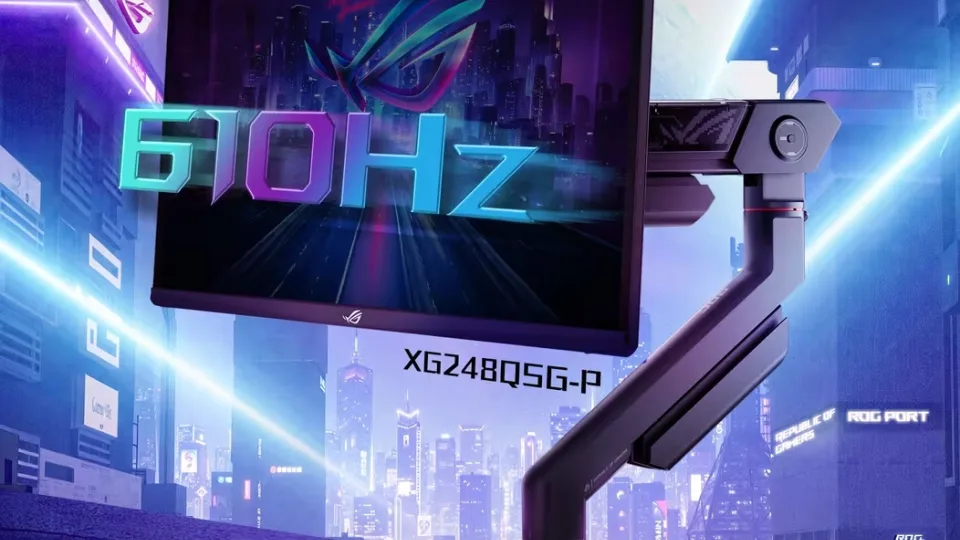 Įspūdingas žaidimų monitorius: „Asus“ pristatė naująjį „ROG Strix“ serijos modelį su 610 Hz atsinaujinimo dažniu