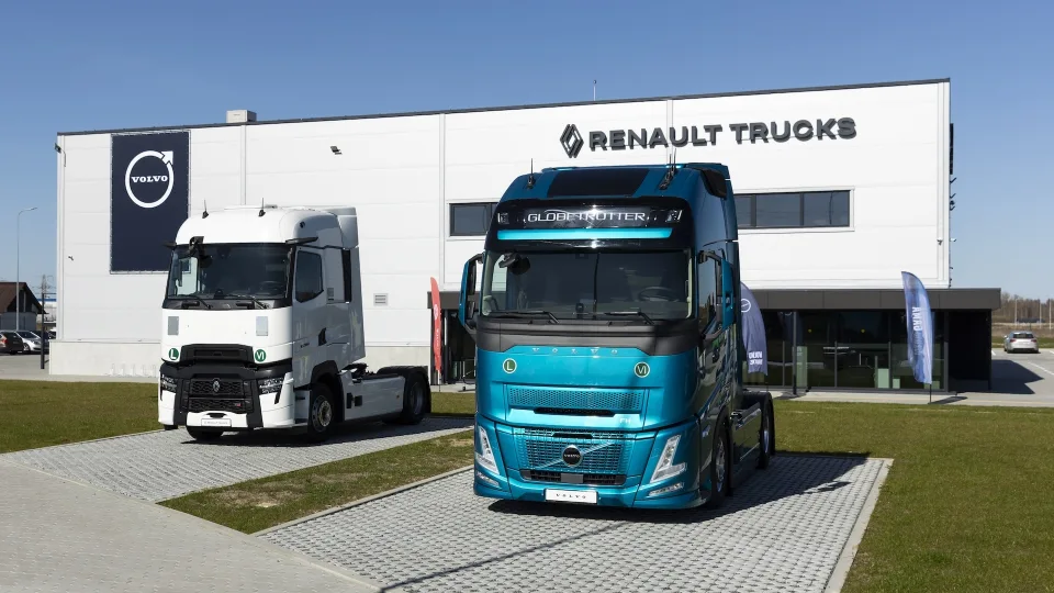 Naujas „Volvo Lietuva“ sunkvežimių servisas Panevėžyje: patogumas vežėjams ir tranzitui