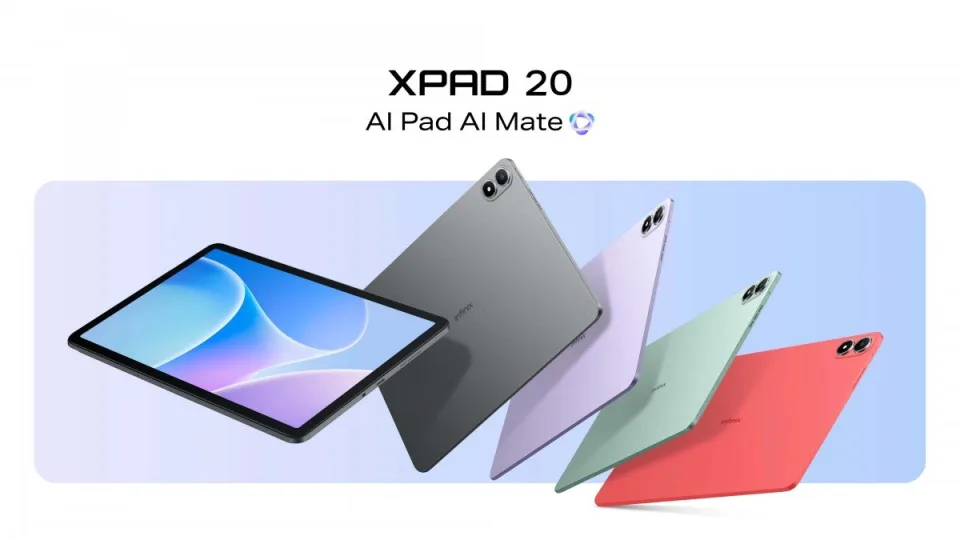 Pristatytas „Infinix Xpad 20“ planšetinis kompiuteris su 11 colių ekranu ir didelės talpos baterija