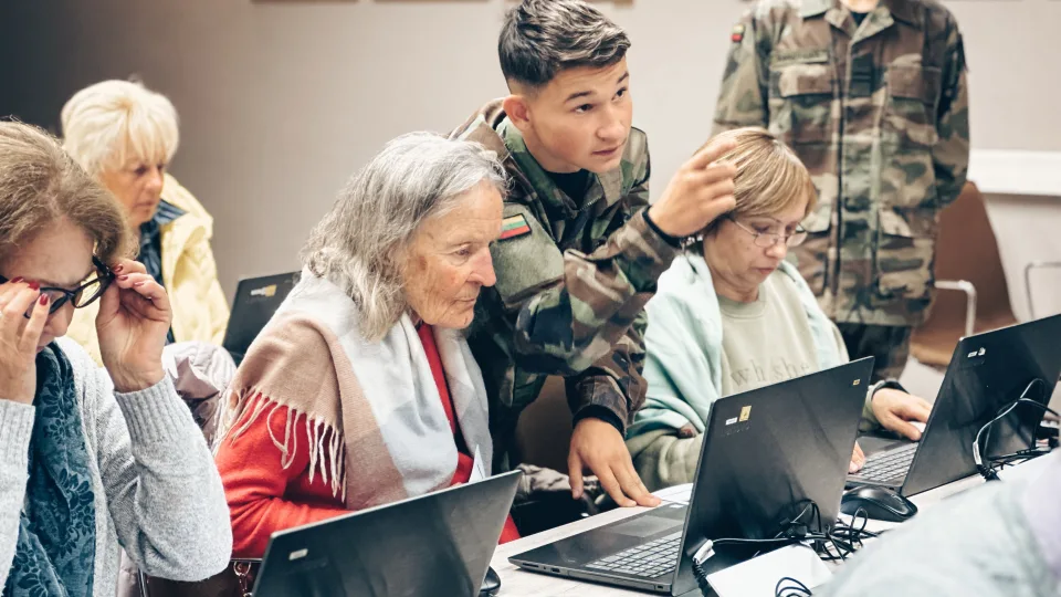 Skaitmeninis pasaulis kiekvienam: bibliotekų žemėlapyje – projekto „Nė vienas nėra pamirštas“ mokymai