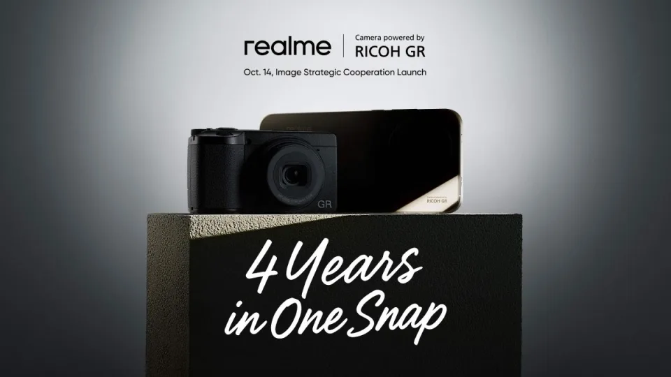 „Realme“ bendradarbiaus su „Ricoh“, naujasis „GT 8 Pro“ telefono modelis sulauks išskirtinių sprendimų