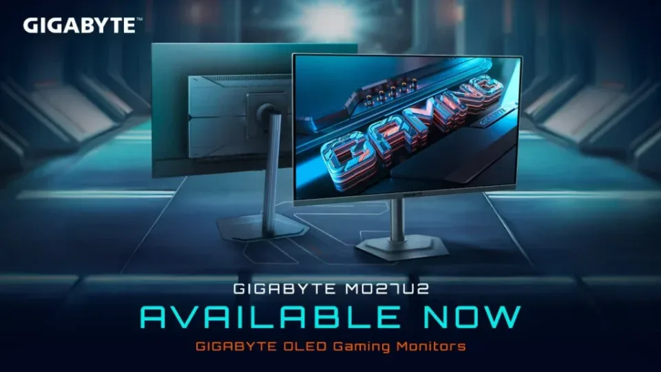 Į Europą atkeliauja naujas „Gigabyte“ žaidimų monitorius: paskelbta apie naująjį „MO27U2“ modelį su 4K raiška ir 240 Hz atsinaujinimo dažniu