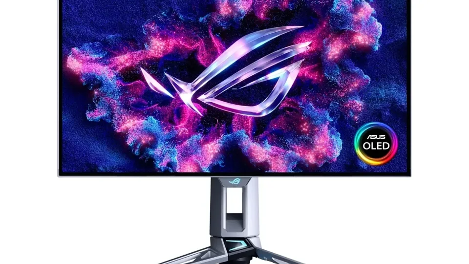 „Asus“ pristatė žaidimams skirtą „ROG Swift OLED“ monitorių su dviem režimais ir išskirtiniu dizainu