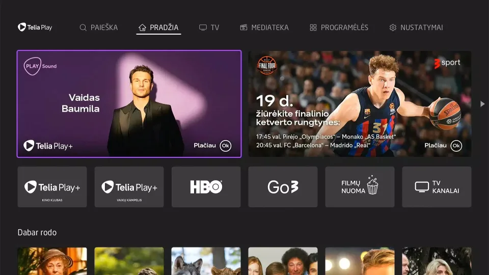 „Telia“ turi gerų naujienų savo klientams: „Android“ televizorių turėtojai nuo šiol gaus dar daugiau patogumo naudojantis „Telia Play“ paslauga