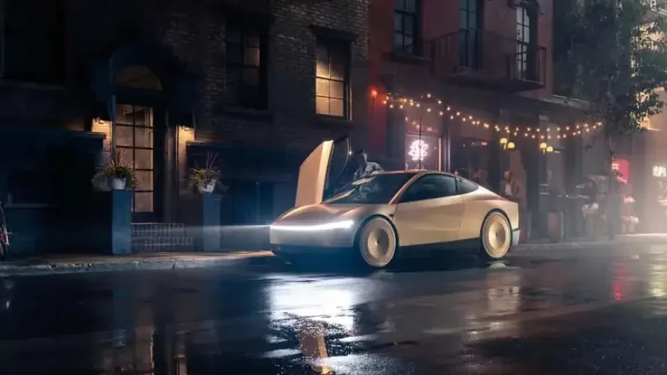 Naujasis „Tesla Cybercab“ elektrinis automobilis pasiūlys puikias savybes, tačiau čia naudojama baterija bus didžiausia silpnybė