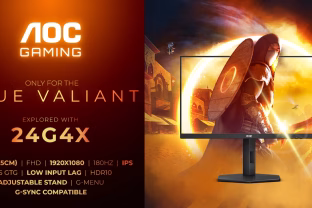 Detaliai nugludinti: „AOC GAMING 24G4X“ ir 27G4X debiutuoja su 180 Hz ir drąsiu nauju dizainu