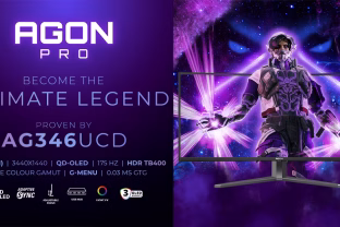 „AGON by AOC“ pristato naująjį „AGON PRO AG346UCD“ monitorių: dar platesnis, drąsesnis ir ryškesnis, pasiūlys QD-OLED technologiją ir 175 Hz dažnį