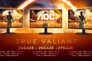 „AGON by AOC“ pristato naują žaidimų monitorių seriją: naujieji modeliai turi naujausios kartos „Fast IPS“ ekranus, pasižyminčius 180 Hz atnaujinimo dažniu ir iki 1 ms atsako laiku