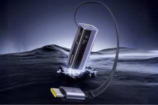 „Baseus“ pristatė galingą išorinę bateriją: pasiūlys ne tik 100W spartą, bet ir išmanųjį aušinimą