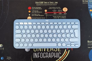 „Logitech Pebble Keys 2” klaviatūros apžvalga: nebrangus „Logitech“ šedevras, kuris gali suklaidinti net ir patyrusius kompiuterių ekspertus