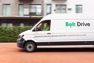 „Bolt Drive“ plečia savo transporto priemonių parką: nuo šiol siūlo galimybę naudotis krovininiais mikroautobusais