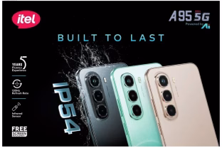 Pristatytas vos 100 eurų kainuosiantis „itel A95 5G“ išmanusis telefonas su 50 MP kamera