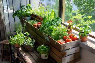 Minišiltnamis palangei ir daržui: paprasti sprendimai iš to, ką jau turite namuose