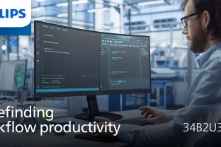 „Philips“ pristatė naują monitorių, kuris tapo pirmuoju su 5 metų garantija ir 10-os kartos TCO sertifikatu