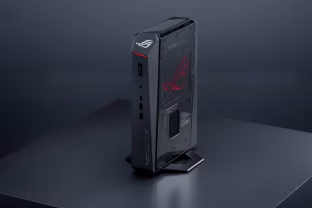 „Asus“ pristatė naująjį „ROG NUC 2025“ mini kompiuterį su „GeForce RTX 5080“ vaizdo plokšte