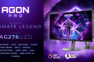 „AGON by AOC“ pristatė naująjį „AGON PROAG276UZD“ monitorių, kuris nustato naujus rinkos standartus