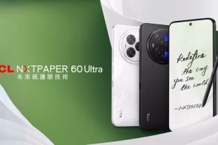TCL pristatė naująjį „NxtPaper 60 Ultra“ išmaniojo telefono modelį su didžiuliu ir išskirtiniu ekranu