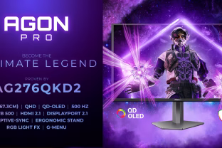 Pristatytas „Agon Pro AG276QKD2“ monitorius: pasiūlys išskirtinį greitį ir aukščiausios kokybės vaizdą