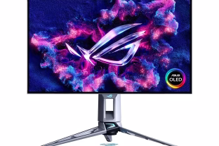 „Asus“ pristatė žaidimams skirtą „ROG Swift OLED“ monitorių su dviem režimais ir išskirtiniu dizainu