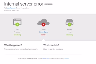 Pasaulinė krizė dėl vienos klaidos: ką „Cloudflare“ gedimas atskleidė apie interneto saugumą?